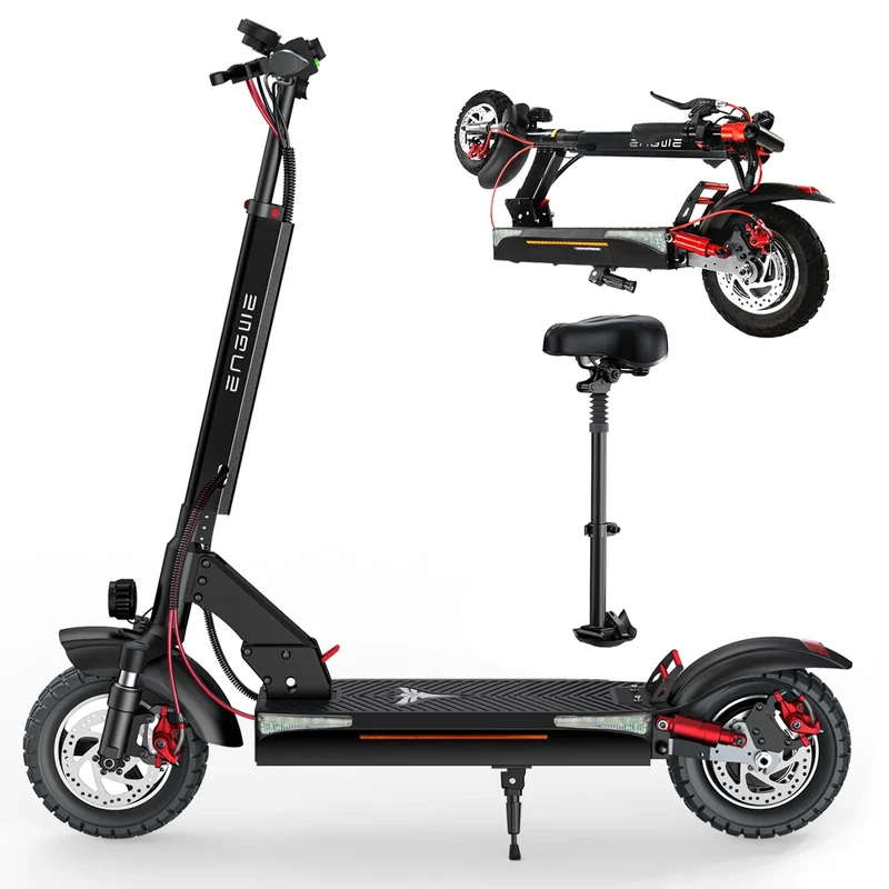 ENGWE Y600S 10" Klappbarer Elektroroller mit 600W Motor 48V 18,2Ah Batterie