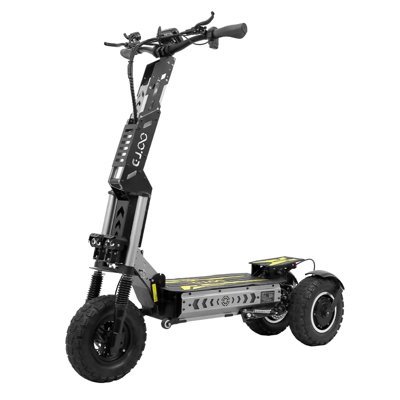 OOTD T30 13“ Gelände 3 Roller Elektroroller 2*1600W Doppelmotor 60V 31.2Ah Batterie