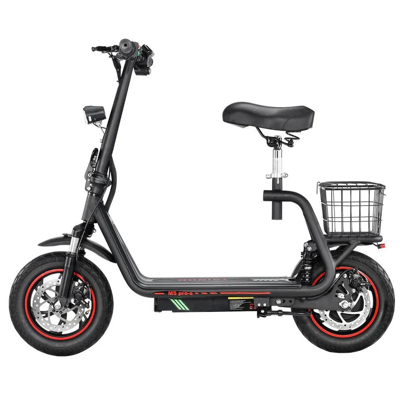 BOGIST M5 Pro-S 12" Sitzender Elektroroller 500W Motor 48V 13Ah Batterie (No ABE)