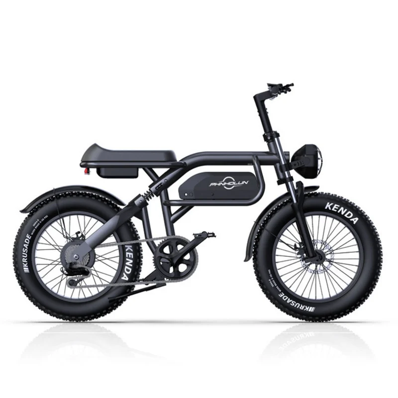 PHNHOLUN C8 20" Elektro-Mountainbike MTB 1500W Motor 48V 20Ah Batterie