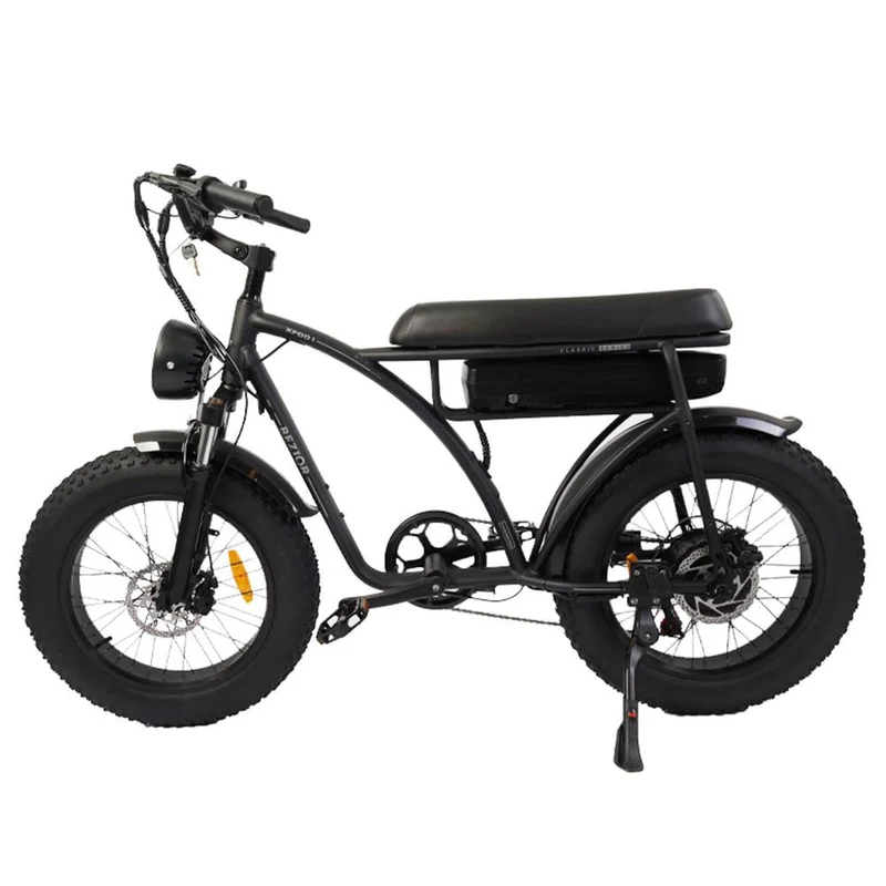 BEZIOR XF001 20" Fat Tires Retro elektrisches All-Terrain-Fahrrad 1000W Motor 48V 12,5Ah Batterie