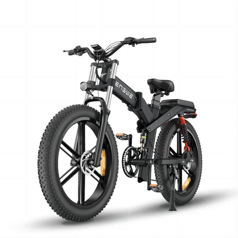 ENGWE X26 26" Fetter Reifen Faltbares Elektrofahrrad MTB 1000W Motor 48V 29.2Ah Doppelbatterie