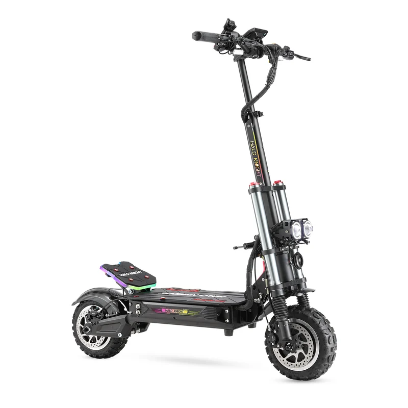 HALO KNIGHT T107 Pro(2025) 11" Faltbares Elektroroller 3000W*2 Doppelmotor 60V 38,4 Ah Batterie