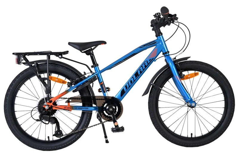 Volare Explorer Kinderfahrrad Jungen 20 Zoll Blau Orange mit Shimano Nexus 3