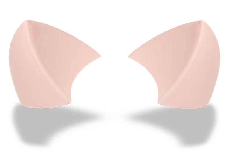Helmet Flair Softeez: Pink Cat Ears for Helmet