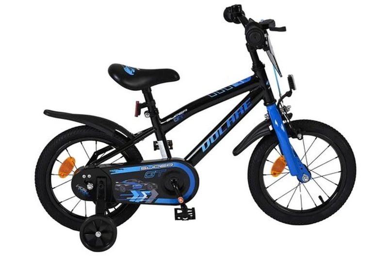 Volare Super GT Kinderfahrrad - Jungen - 14 Zoll - Blau