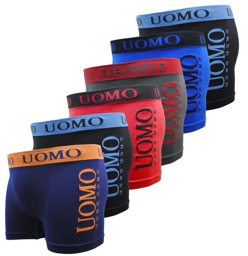 Garcia Pescara Uomo9 Herren Boxershorts in gewählter Größe 6er Pack Unterhosen