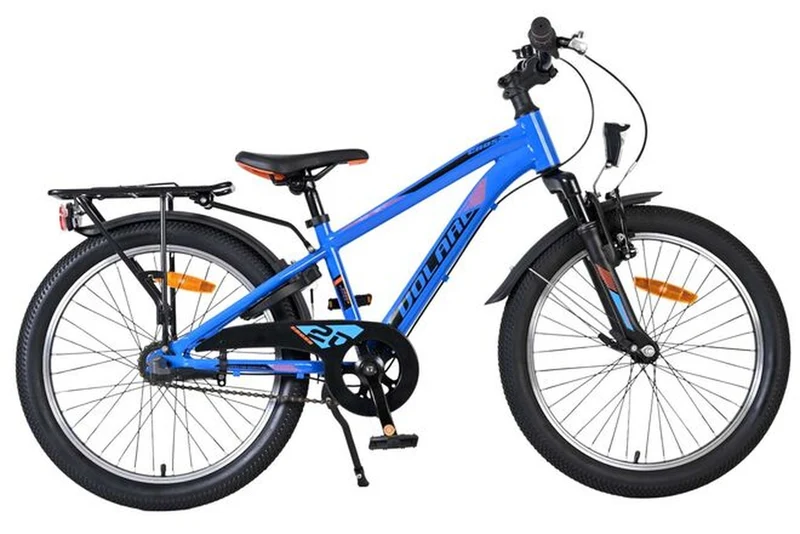 Volare Cross Kinderfahrrad - Jungen - 20 Zoll - Blau - 3 Gänge (Shimano Nexus) mit Federgabel