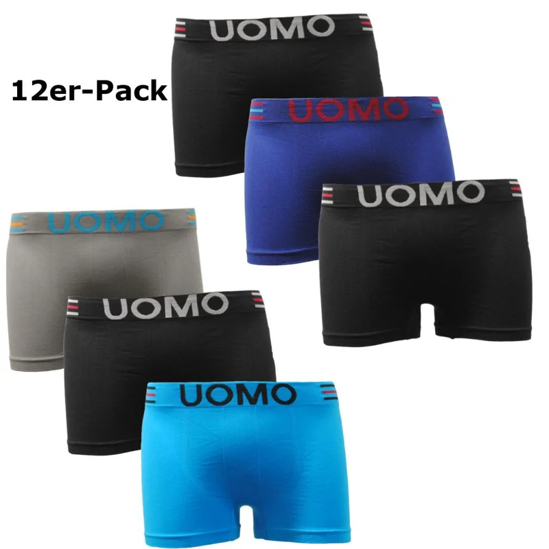 Garcia Pescara Herren Uomo Boxershorts Seamless S22 12er Größe M/L oder XL/XXL