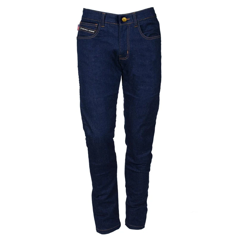 Straight Leg Protective Jeans with Pads - Blue