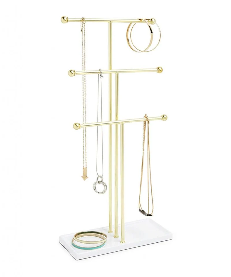 Umbra Trigem Schmuckständer 299330-524 weiß / goldfarben Schmuckbaum