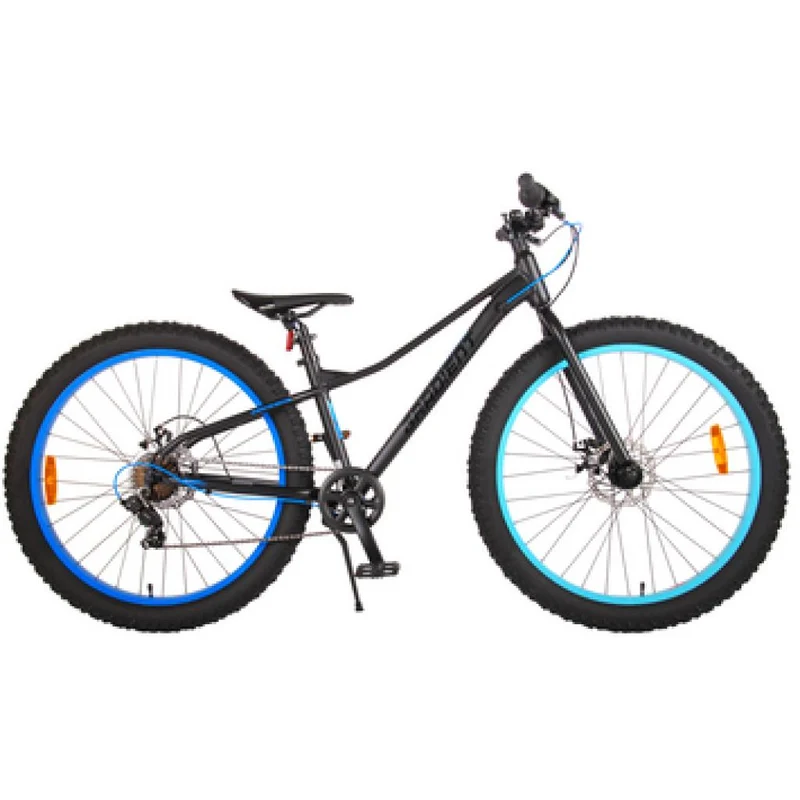 Volare Gradient Kinderfahrrad - Jungen - 26 Zoll - Schwarz Blau - 7-Gang - Prime Collection