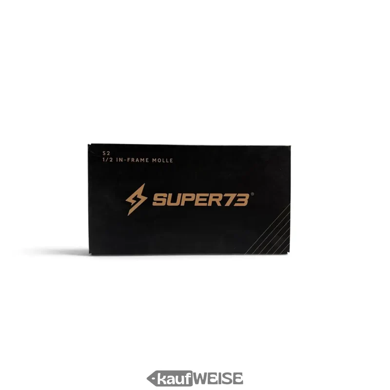 Super73 S2 In-Frame MOLLE Panel | 1/2 Rahmendreieck-Panel, Aluminium | Schwarz