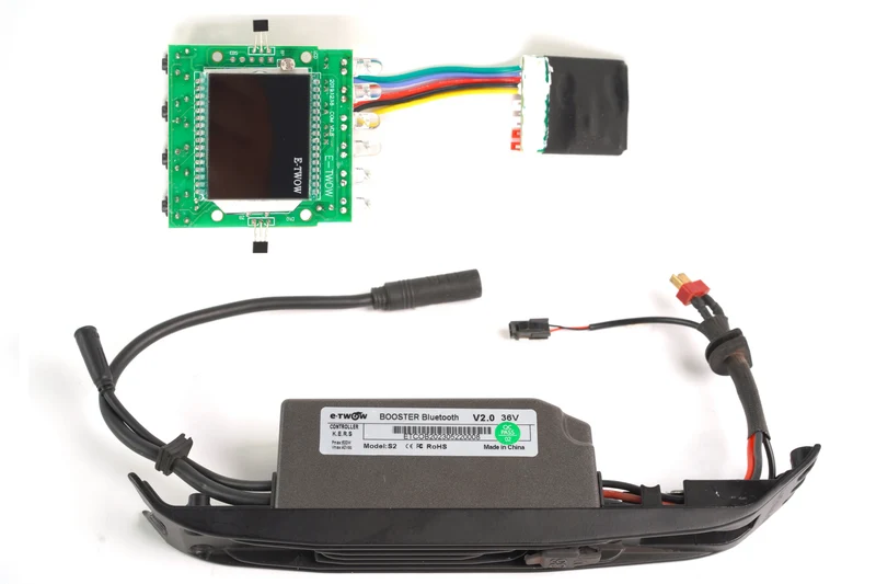 36V BOOSTER ES Display and Controller kit for 1 cable battery Pin plug charging port