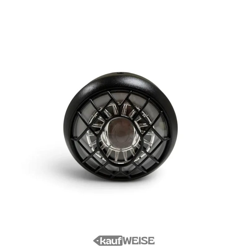 LED-Zusatzscheinwerfer E-Scooter 48 V | Rund, 15,5 cm Durchmesser, Gitterblende | Modell SZFJ MD-07
