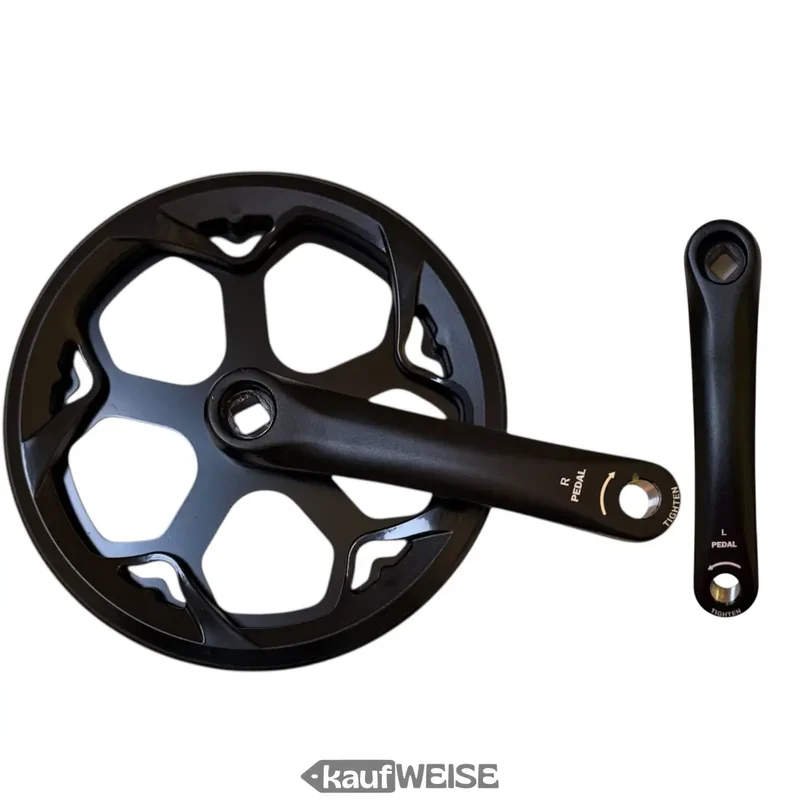 Volta GTS One Kurbelsatz | Kettenblatt mit Schutzring vormontiert | Set links und rechts