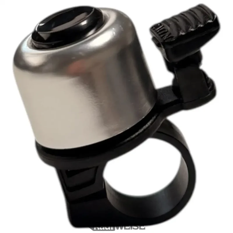NUVO E-Scooter Klingel | Lautes Signal für 22,2 mm Lenker | Metallic Silber