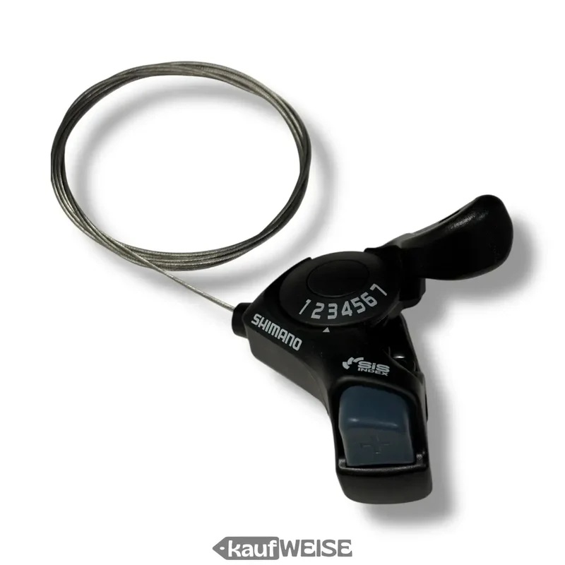 SHIMANO Tourney SL-TX30-7R Daumenschalthebel (7-fach rechts) | mit Ganganzeige | inkl. 2050mm Zug