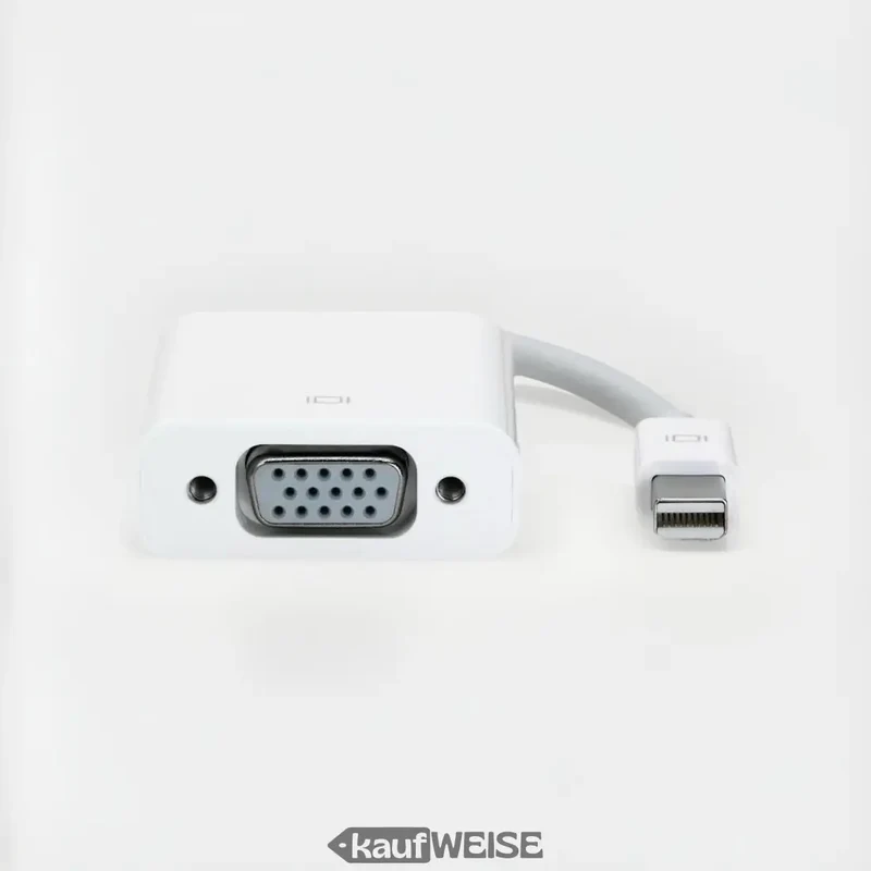 Apple Mini DisplayPort auf VGA Adapter A1307 | Für Mac mit Thunderbolt 1/2 | MB572Z/B