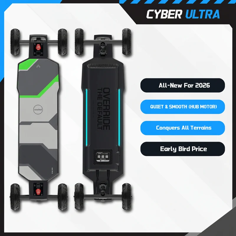 Maxfind Cyber Ultra 高性能 雙驅 電動滑板