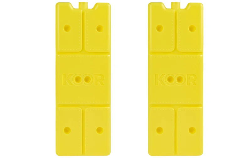 KOOR Kühlelement Arctico M, Doppelpack Giallo
