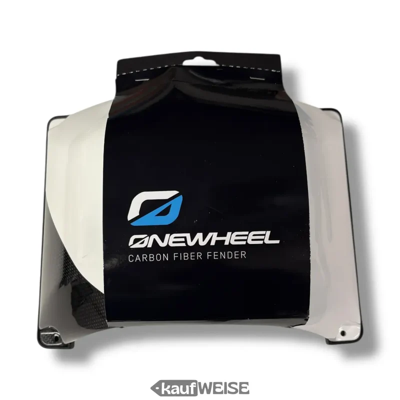 Onewheel XR Carbon Fiber Fender | Für Onewheel+ XR, Onewheel+ und Onewheel Original | Weiß/Schwarz