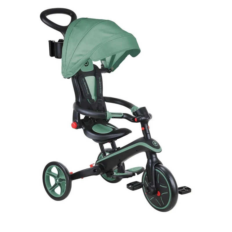 Globber Explorer Trike Foldable 可摺式 四合一 兒童三輪車 小童三輪車 手推車 適合10個月至5歲