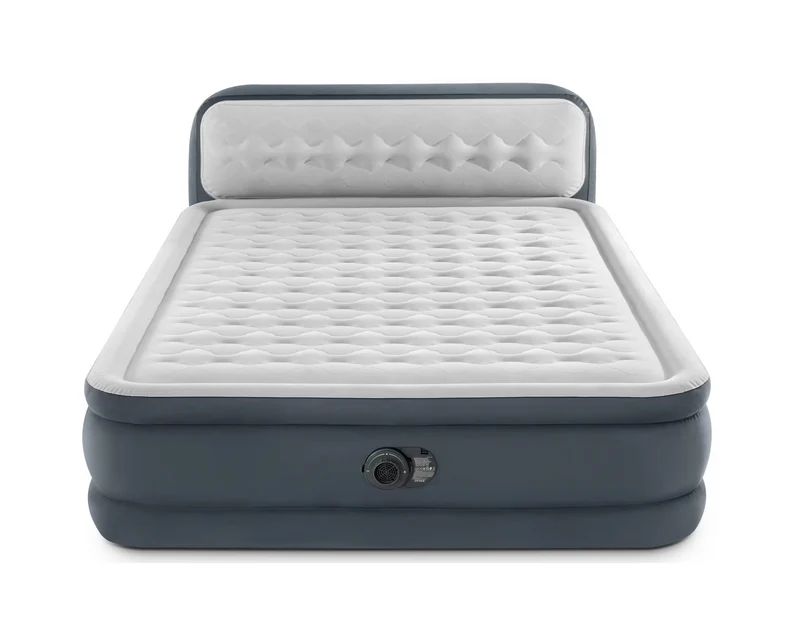 Intex Luftbett Dura Beam mit Headboard Queen 152 x 236 x 46 cm