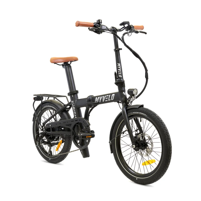 Zürich Elektro-Klapprad + Tragetasche