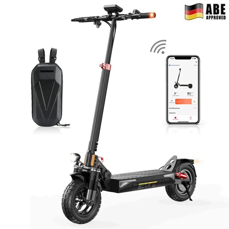 isinwheel T4 1000W 70KM Offroad E-Scooter Mit Straßenzulassung (ABE,eKFV)