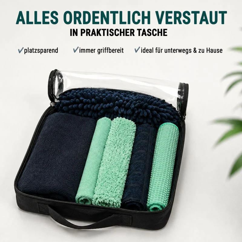 Rolektro Reinigungsset für Elektrofahrzeuge – 6-teilig