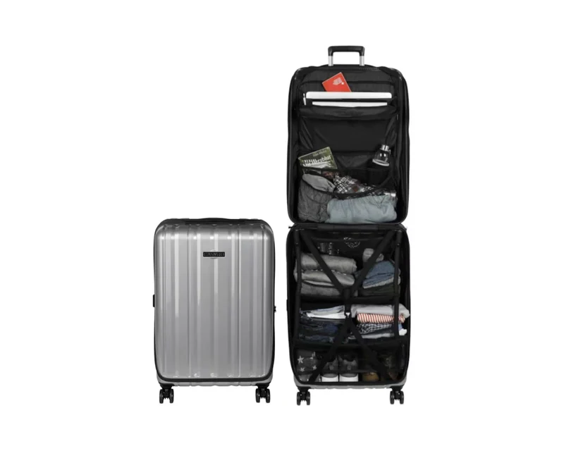 CASYRO Stand-Up Koffer Large, 120 L, Grau