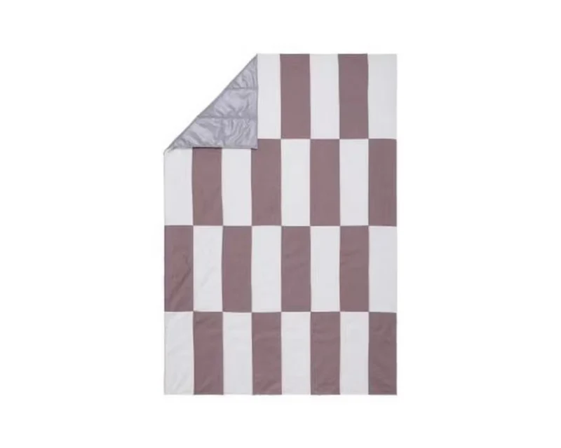 Urbanara Picknickdecke Tamina 180 x 120 cm - Taupe / Natur