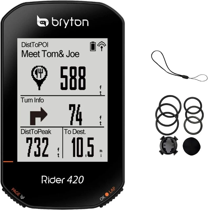 Bryton Rider 420 無線單車碼錶 GPS 國際版