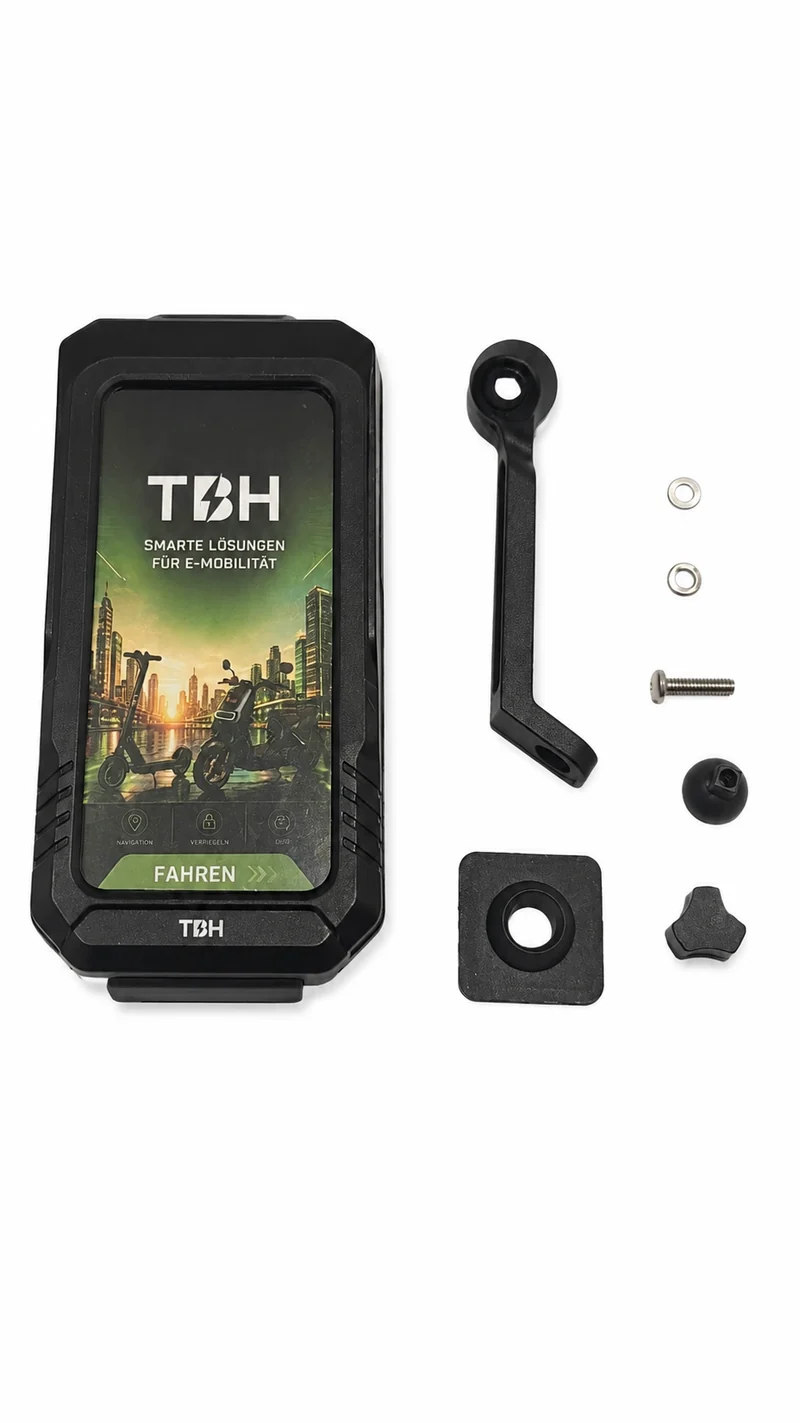 TBH NaviCase Pro – Premium Handyhalterung mit Hardcase für Lenker oder Spiegel