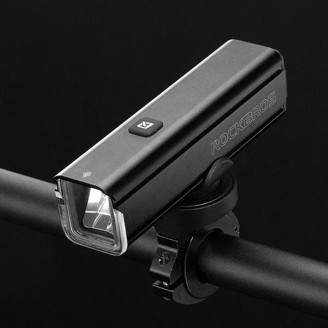 Rockbros RHL-1000流明單車前燈 防水 USB充電 夜行單車適用