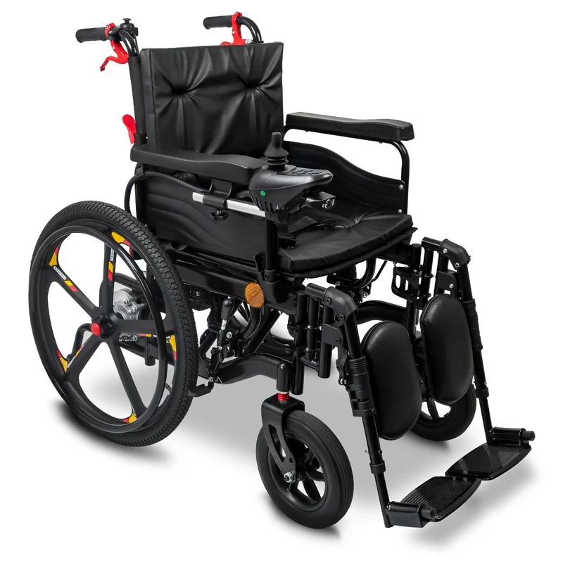 Rolektro E-Rollstuhl ERS-6 Li, Schwarz, 6km/h