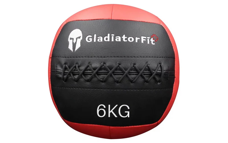 Gladiatorfit Medizinball Ultra-strapazierfähiger Wall Ball 6 kg