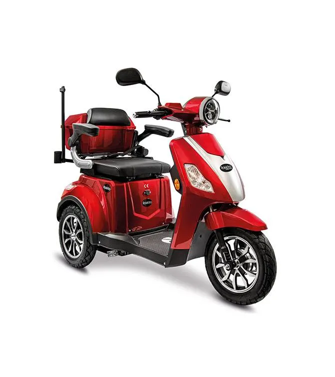 Rolektro, E-Trike 15 V.3 Lithium, Rot, 60-30AH Akku, 1000 Watt