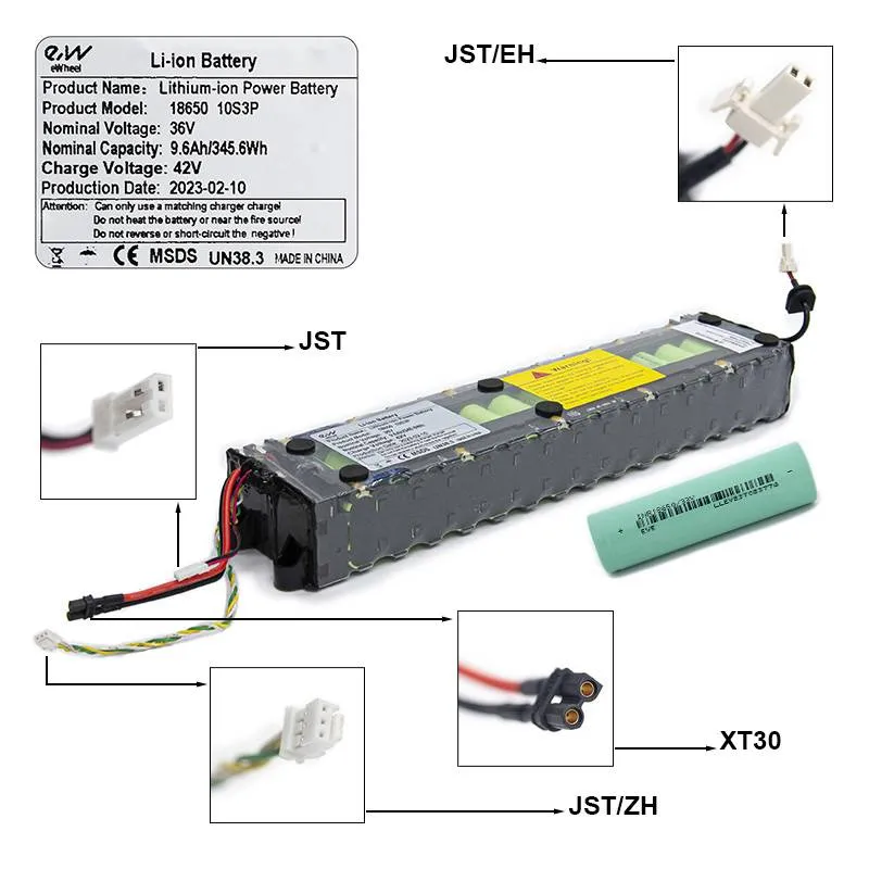 Batterie / Akku Xiaomi M365/1S/Essential/Mi3 9,6 Ah