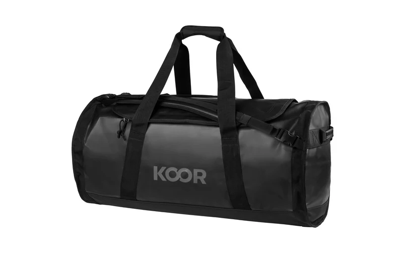 KOOR Duffle Bag Sooma 70 l, Schwarz