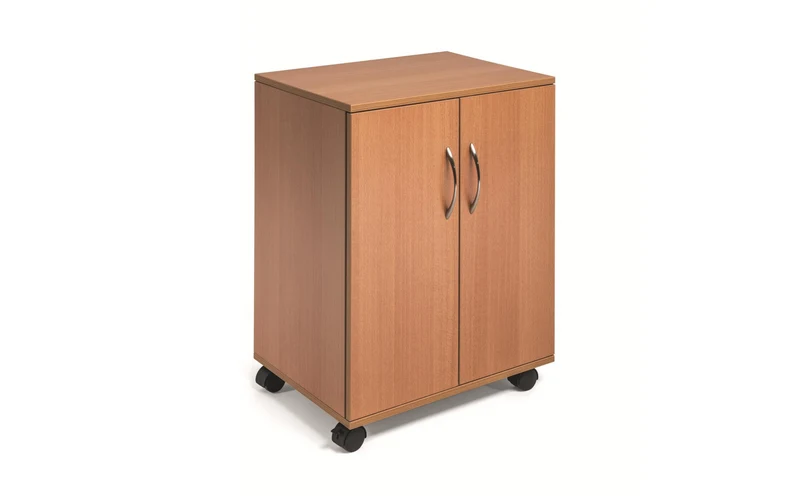 DURABLE Multifunktionswagen 74/53 2 Türen, 2 Böden, Braun