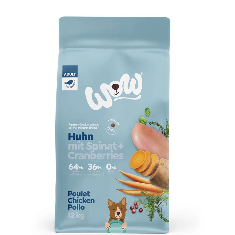 WOW DOG - Trockenfutter Huhn