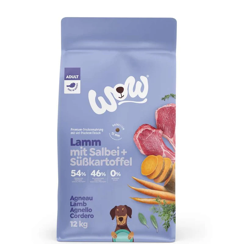 WOW DOG - Trockenfutter Lamm