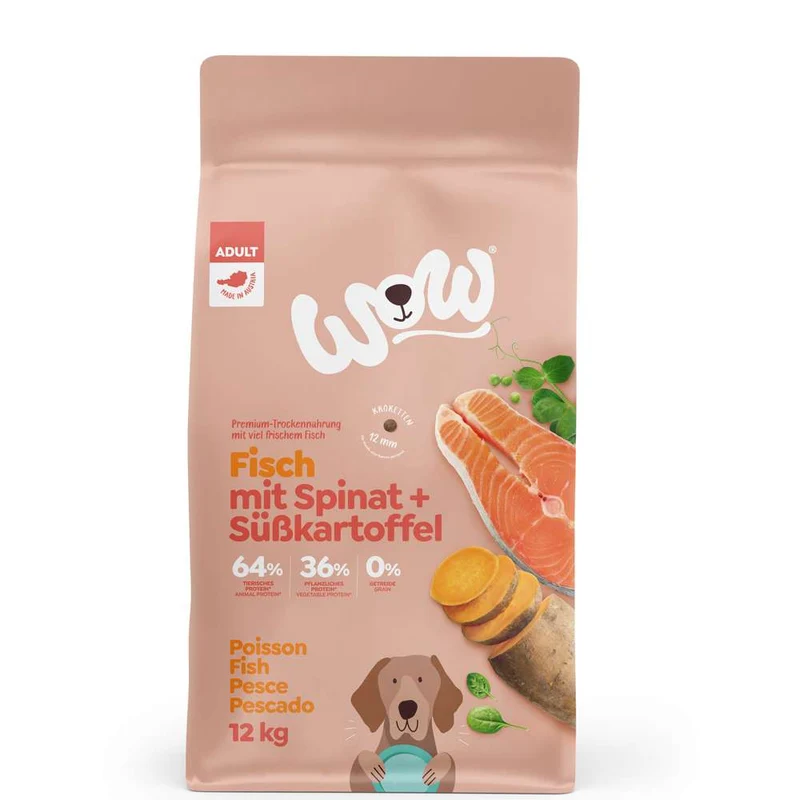 WOW DOG - Trockenfutter Fisch