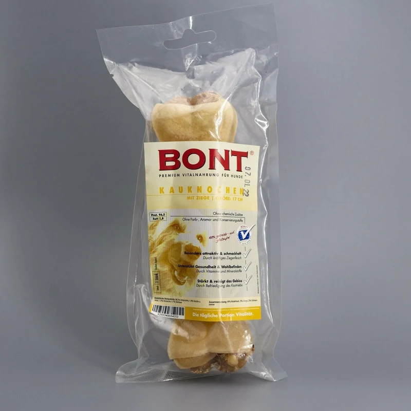 Bont Kauknochen mit Ziege 17cm