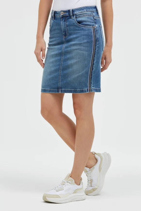 SOCCX Jeansrock AN:NE