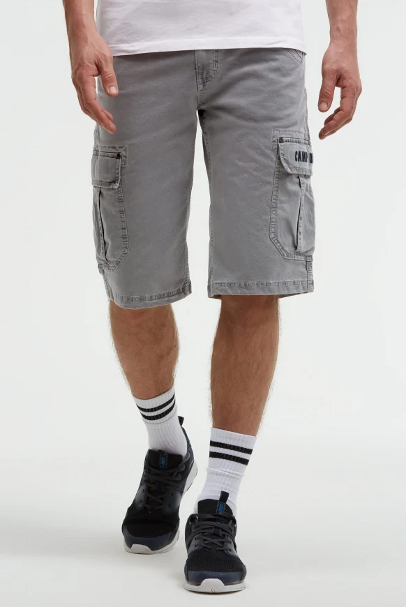 CAMP DAVID Cargo Shorts mit 3D-Logo-Stickerei