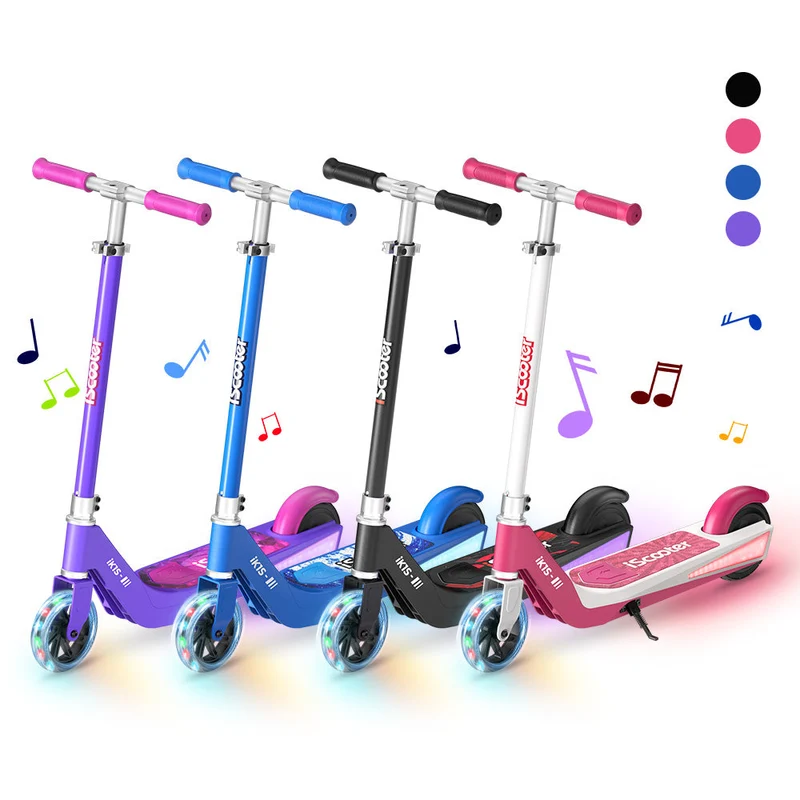 iScooter Fun Ride Kinder E-Scooter Serie - K6 Schwarz
