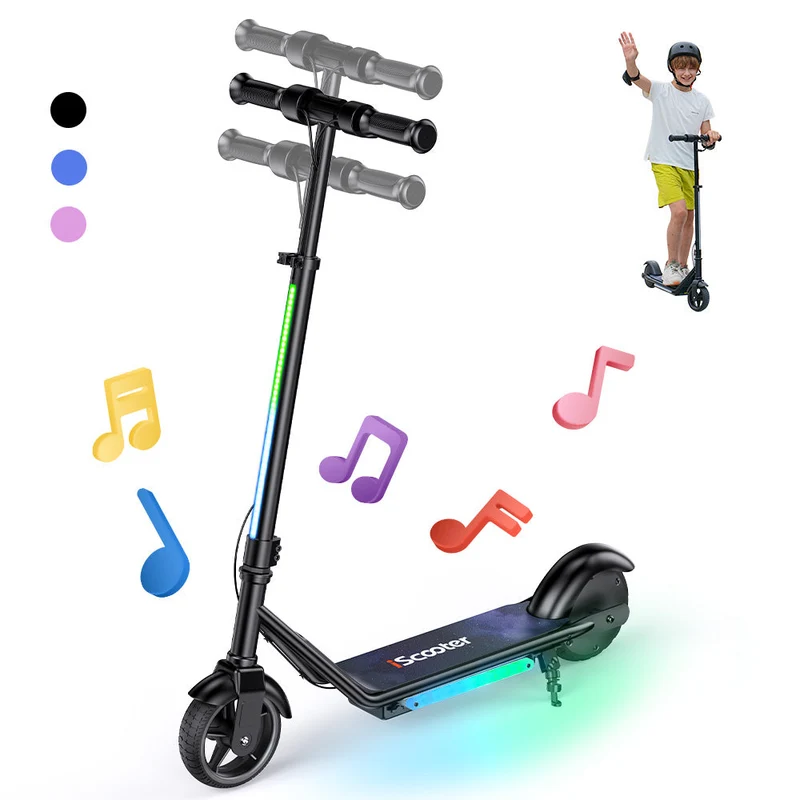 iScooter Fun Ride Kinder E-Scooter Serie - iK3Pro Schwarz